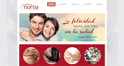 Desktop Screenshot of clinicanortia.es